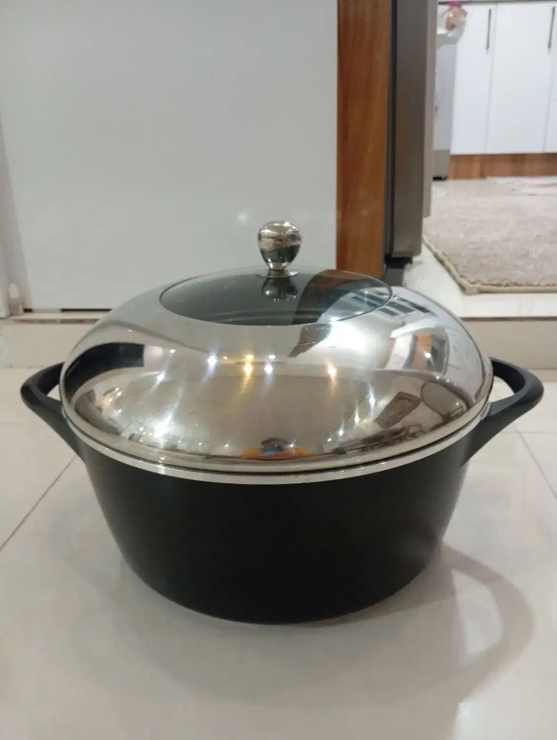 قابلمه چدن سایز ۴۰|ظروف پخت‌وپز|اردبیل, |دیوار