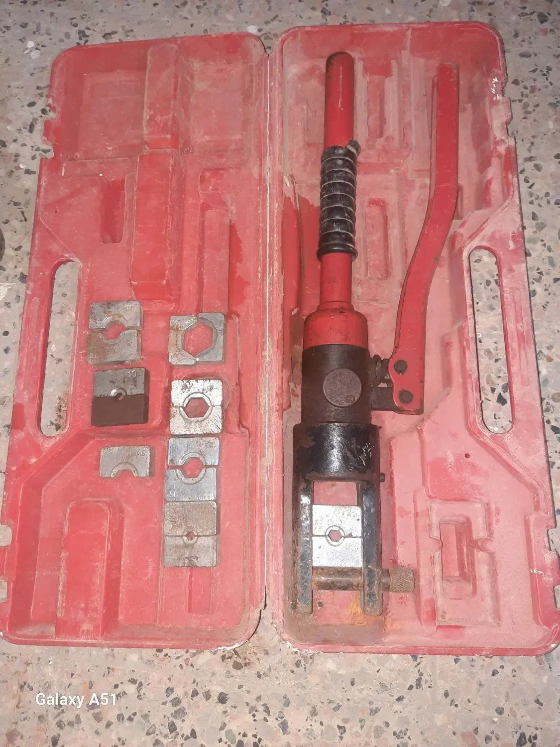 پرس کابلشو هیدرولیک و قیچی کابل بری بزرگ ۱ متری|ابزارآلات|بندر ماهشهر, |دیوار