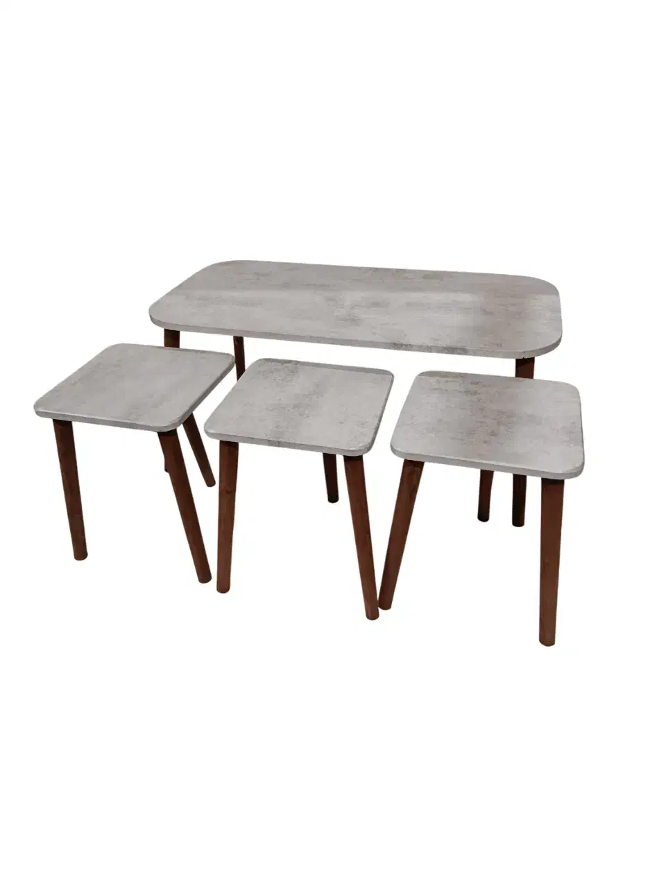 جلومبلی جلو مبلی میز عسلی مستطیل وکیوم پایه مخروطی|مبلمان خانگی و میز عسلی|مشهد, همت آباد|دیوار