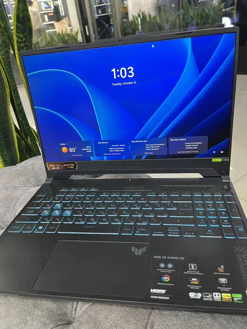 لپ تاپ /بتا/ چک/ضمانت طلا/آک و کارکرده|رایانه همراه|اصفهان, احمدآباد|دیوار