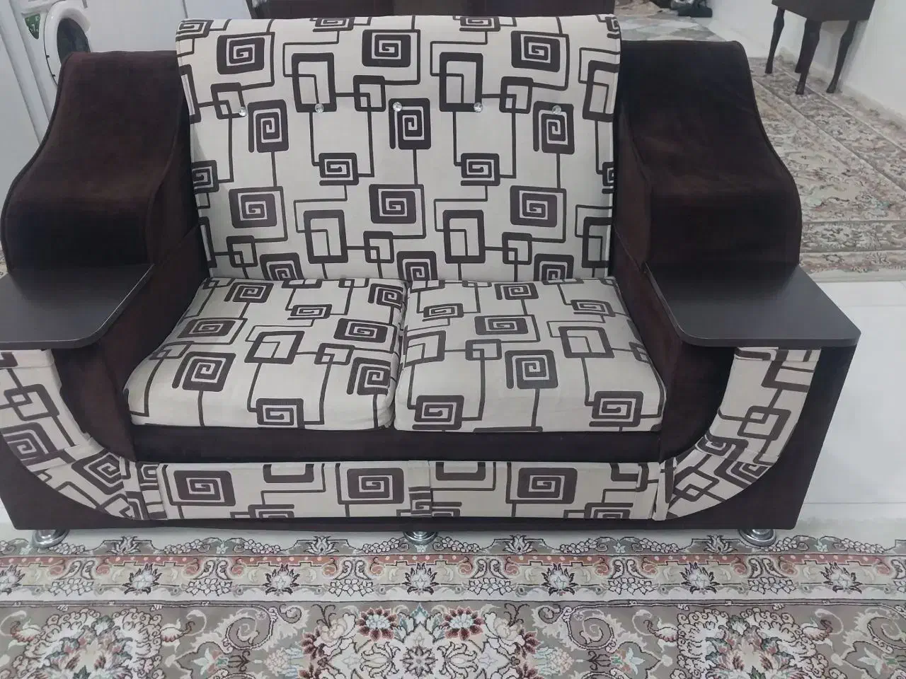 مبل 7 نفره راحتی در حدنو|مبلمان خانگی و میز عسلی|مشهد, کوی المهدی|دیوار