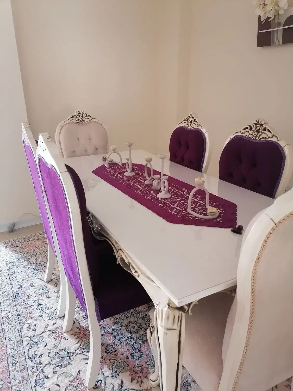 مبلمان هفت نفره و میز ناهارخوری|مبلمان خانگی و میز عسلی|تهران, تهرانپارس غربی|دیوار