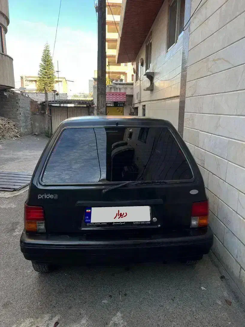 پراید هاچبک ۸۳ مشکی|خودرو سواری و وانت|ساری, |دیوار