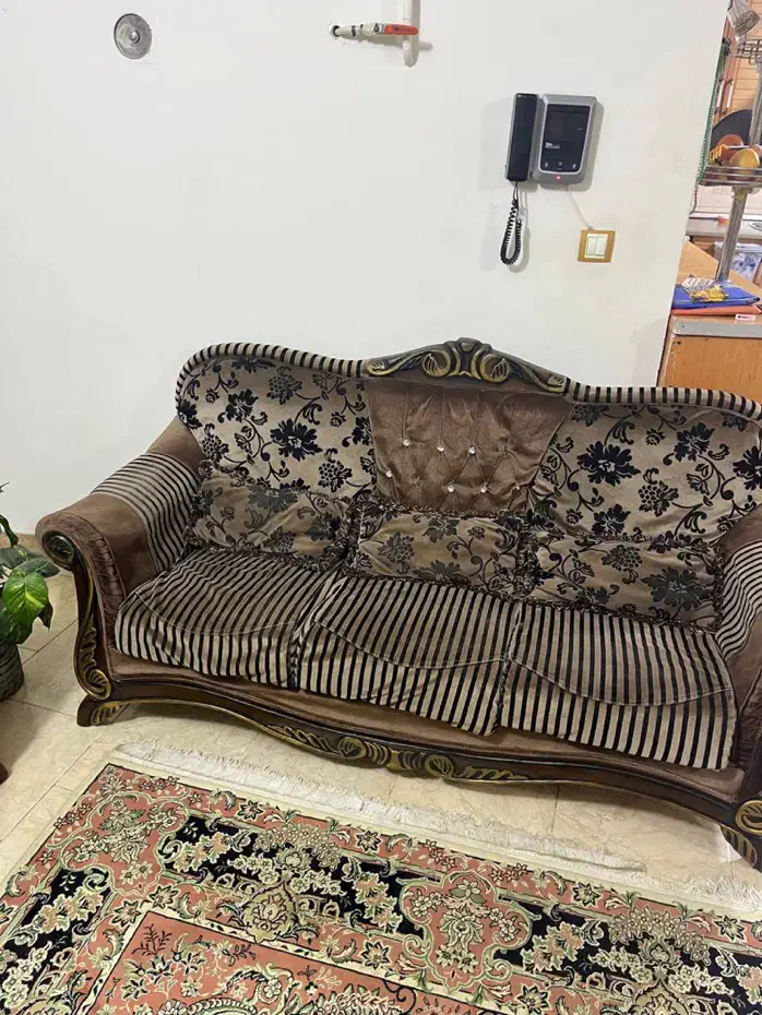 مبل ۷نفره|مبلمان خانگی و میز عسلی|گرگان, |دیوار