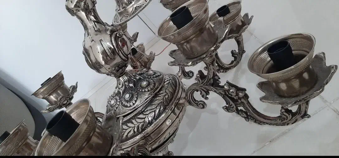 لوستر برنزی|لوستر و چراغ آویز|تهران, پاسداران|دیوار