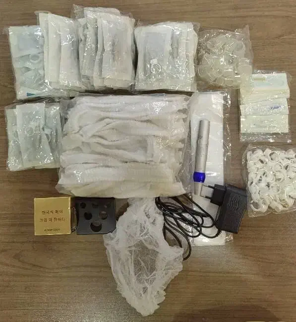 دستگاه تتو، سوزن، تشتک، کلاه، سلفون|آرایشی، بهداشتی، درمانی|تهران, شهرک نفت|دیوار