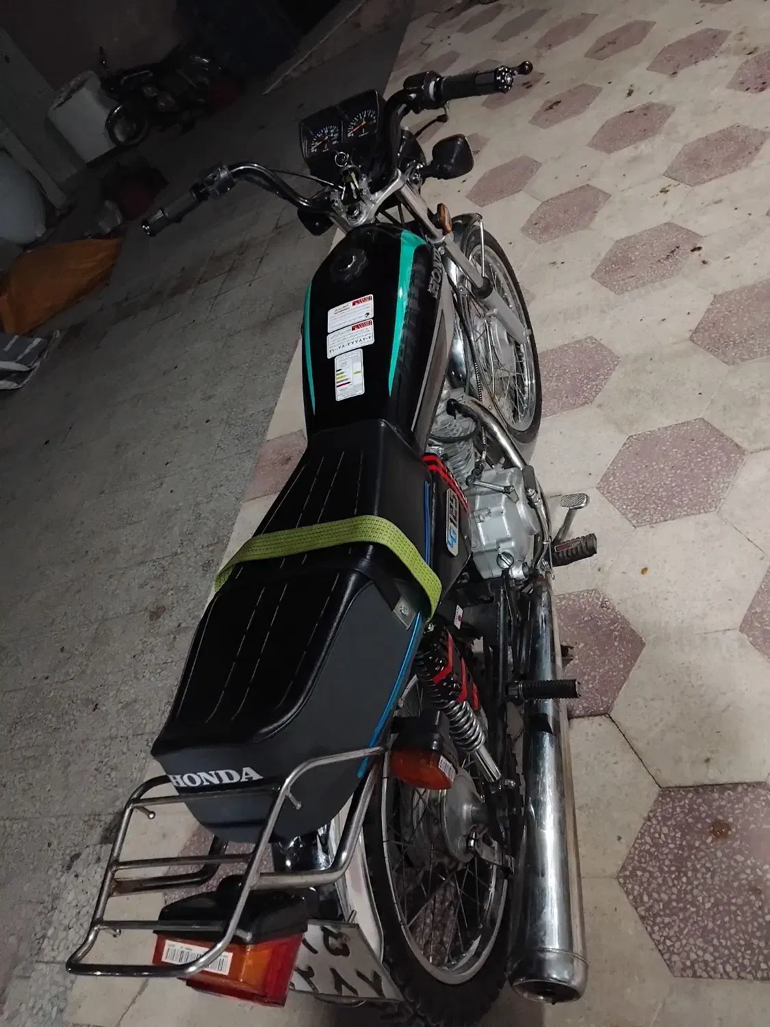 موتور پلاک‌ ملی مدل ۹۴ فابریک بازدید خفر|موتورسیکلت|جهرم, |دیوار