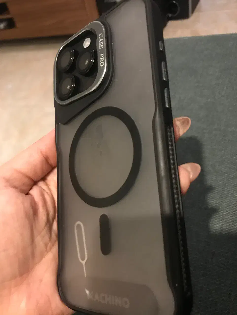 آیفون 16پرومکس ۲۵۶ جت بلک در حد نو نو نو|موبایل|کرج, عظیمیه|دیوار