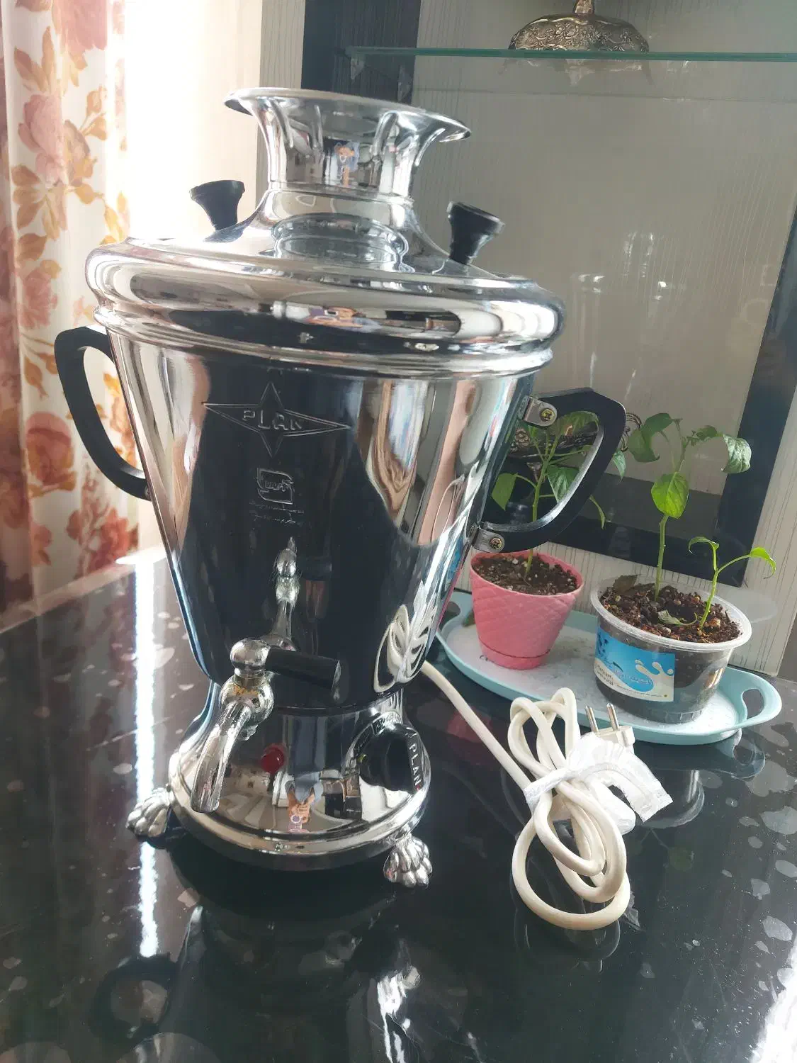 سماور برقی نو|سماور، چای‌ساز، قهوه‌ساز|دیواندره, |دیوار