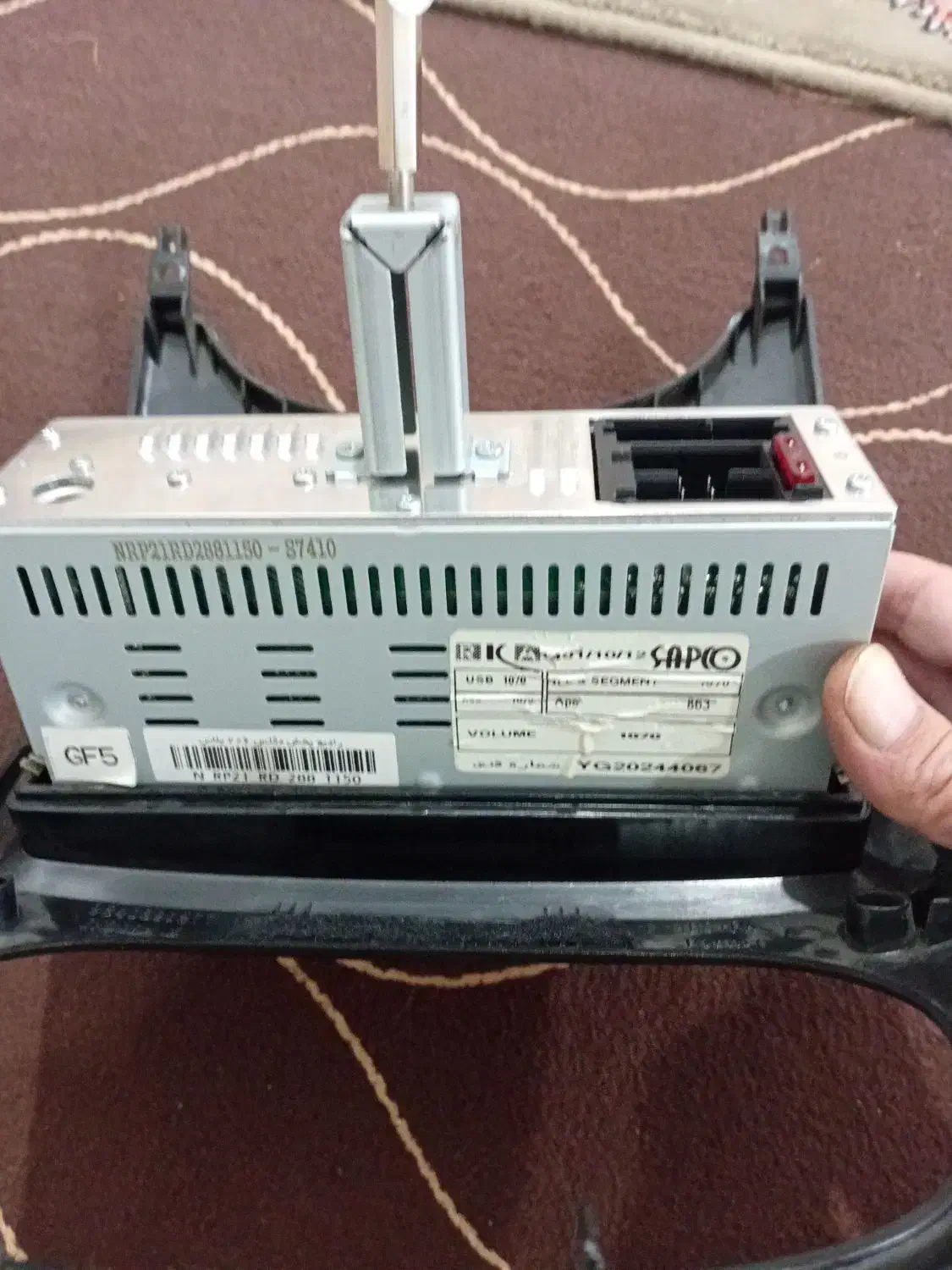 ضبط فابریک206با پنل.فابریک|قطعات یدکی و لوازم جانبی|گنبد کاووس, |دیوار