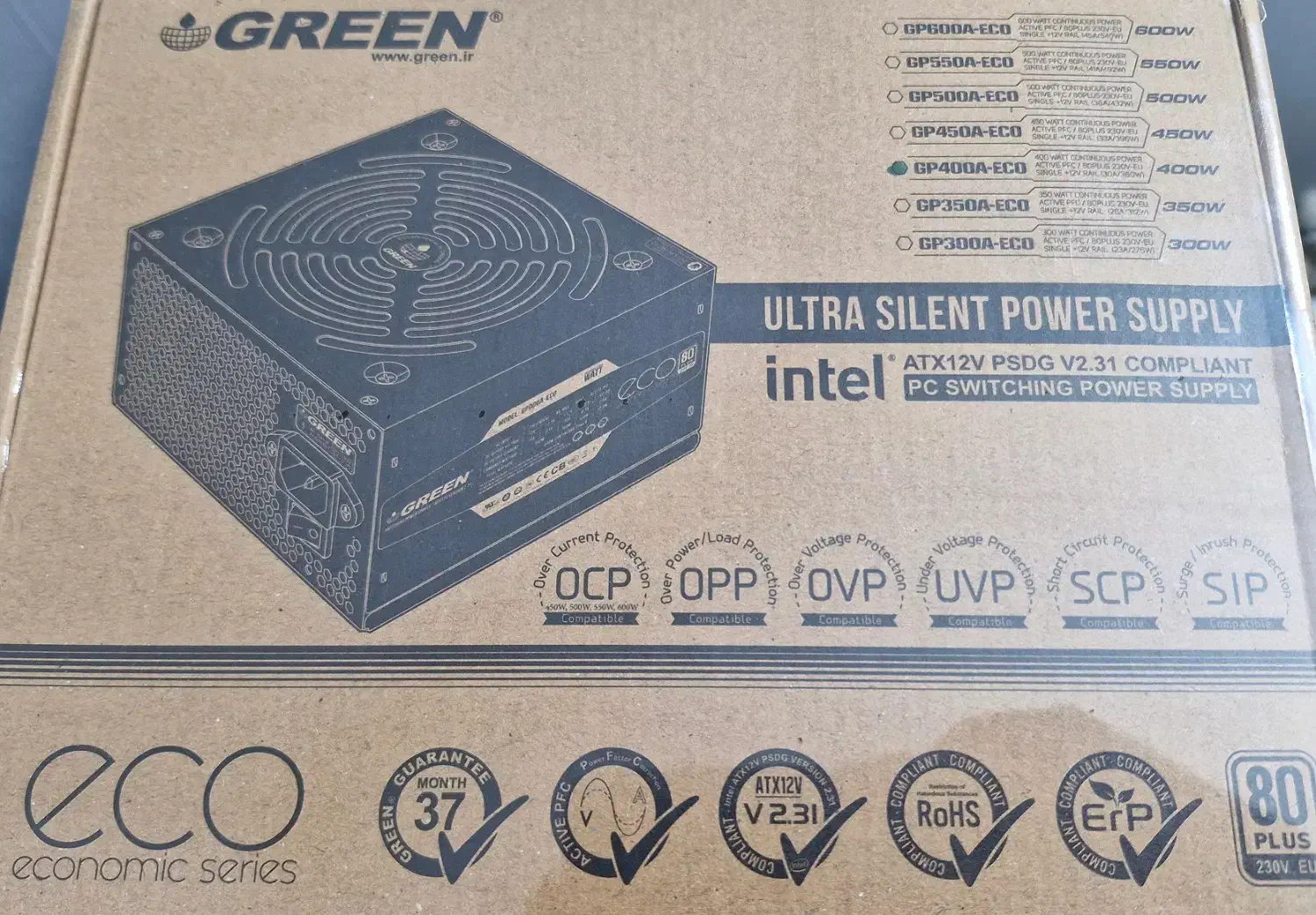 پاور کیس گرین Power Green|قطعات و لوازم جانبی رایانه|شیراز, معالی‌آباد|دیوار