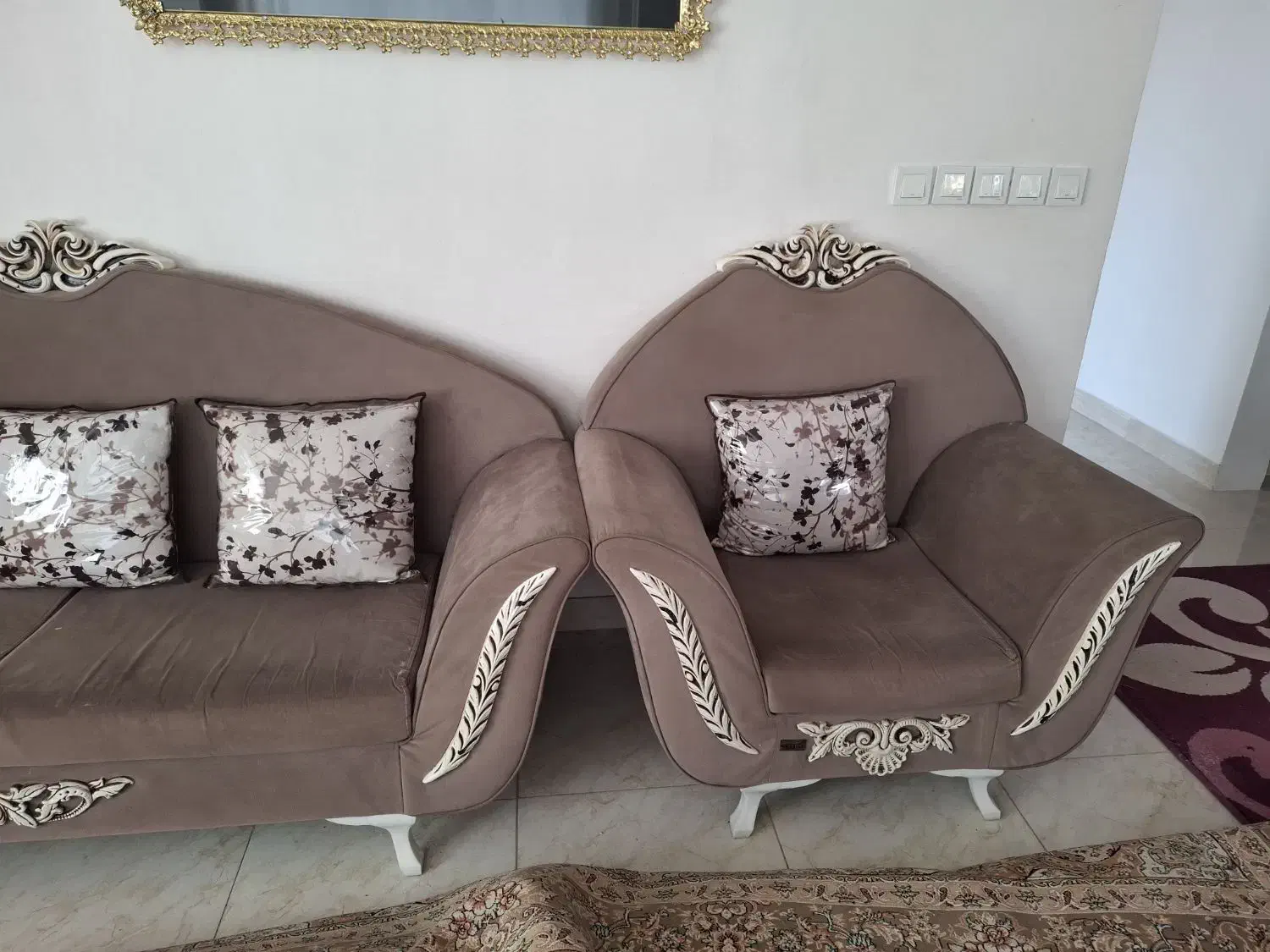 مبل  ۹نفره|مبلمان خانگی و میز عسلی|همدان, |دیوار