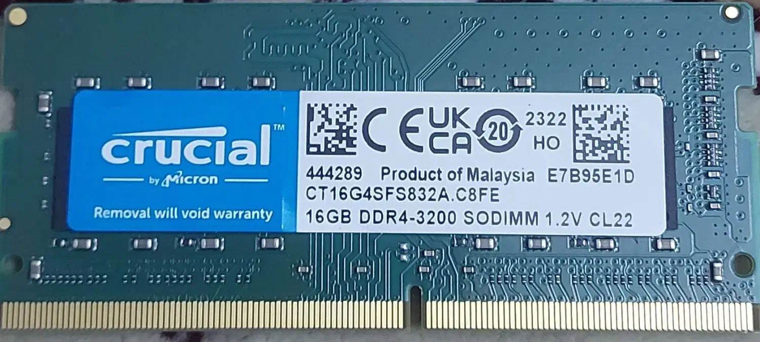 ram ddr4 crucial|قطعات و لوازم جانبی رایانه|تهران, سجاد|دیوار
