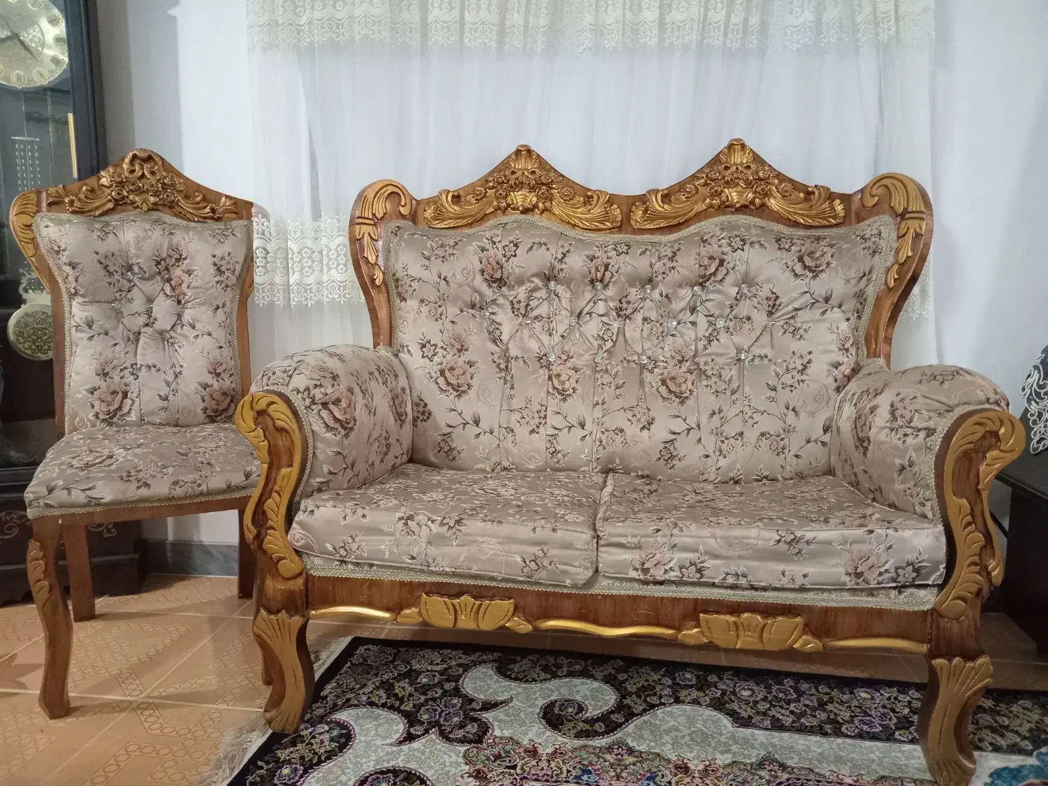 مبل سلطنتی|مبلمان خانگی و میز عسلی|لنگرود, |دیوار