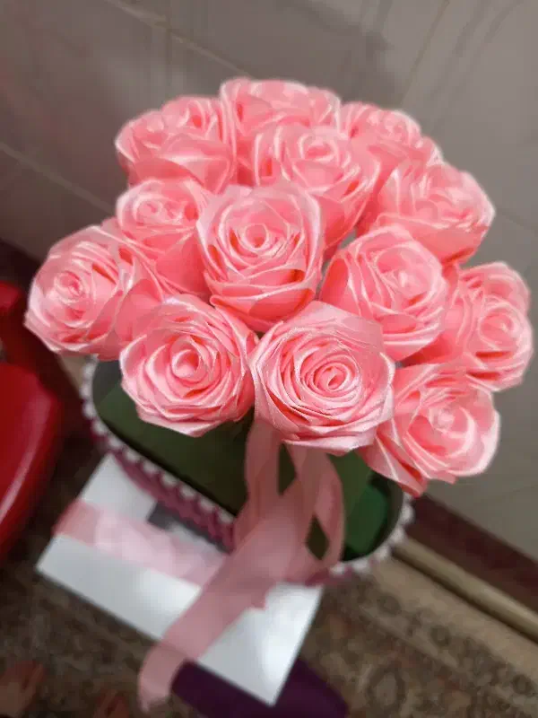 گل روبانی|گل مصنوعی|یاسوج, |دیوار