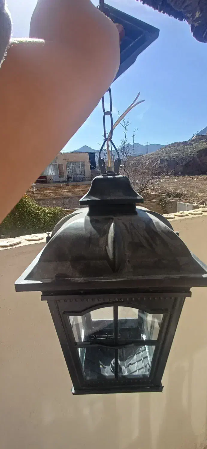 لوستر|لوستر و چراغ آویز|تربت‌حیدریه, پارک پرستار|دیوار