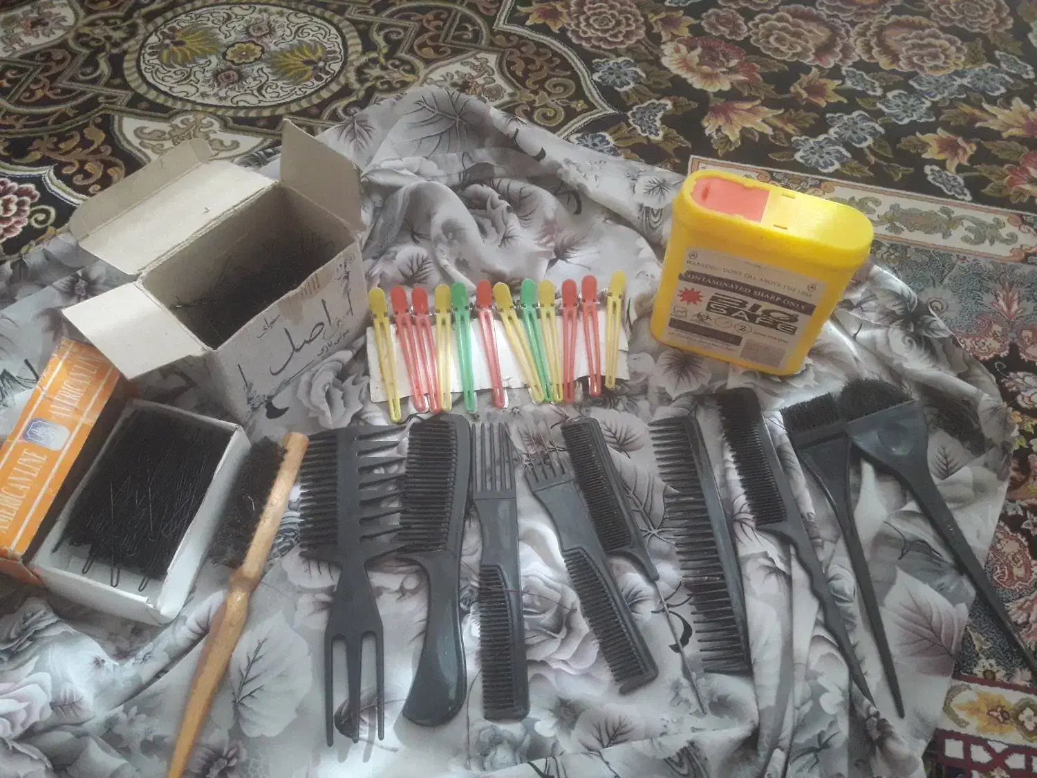 وسایل شنیون|آرایشی، بهداشتی، درمانی|کاشمر, |دیوار