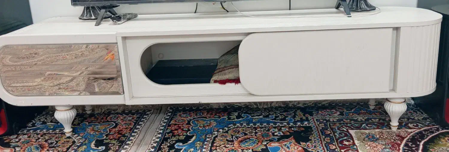 میز تلویزیون ام دی اف کاملا سالم|میز تلویزیون|مشهد, حضرت حجت|دیوار