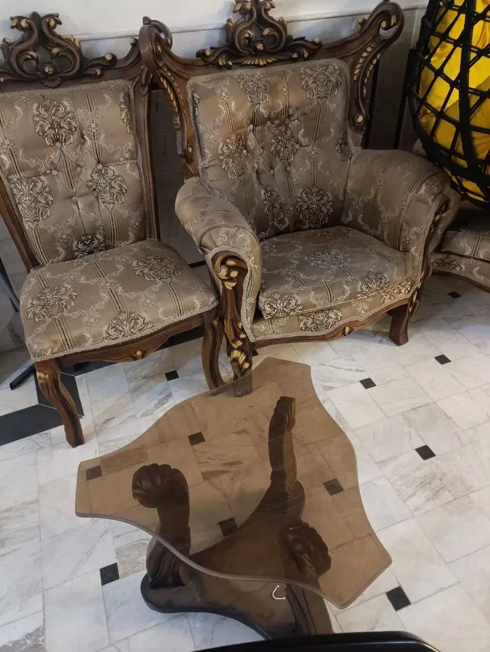 مبل کم کار و سالم ارزان سلطنتی|مبلمان خانگی و میز عسلی|آران و بیدگل, |دیوار