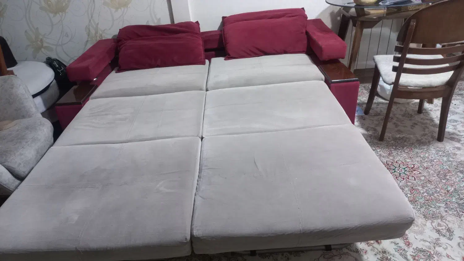 کاناپه ی تخت شو  ۷و ۵۰۰|مبلمان خانگی و میز عسلی|قزوین, |دیوار