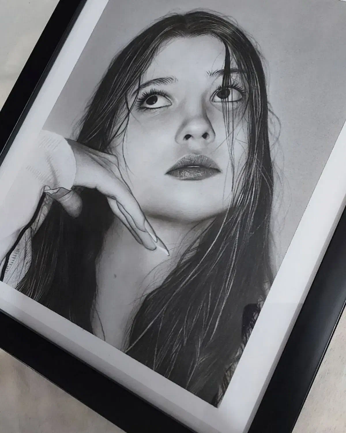 سفارش چهره سیاهقلم / تابلو طراحی چهره / کادوی تولد|تابلو، نقاشی، عکس|سبزوار, هویزه|دیوار