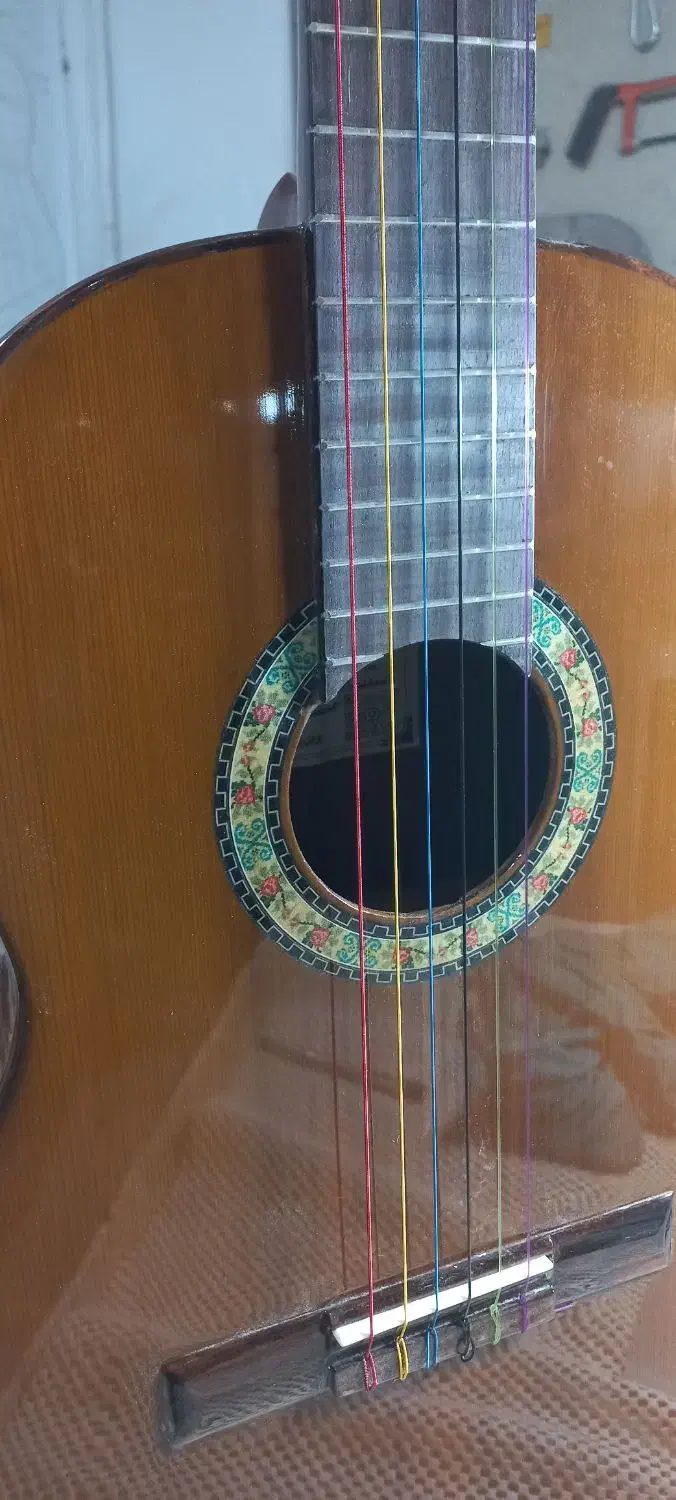 گیتار لارافلامنکو کپی فیلیپ کنده|گیتار، بیس، امپلیفایر|مشهد, انقلاب|دیوار