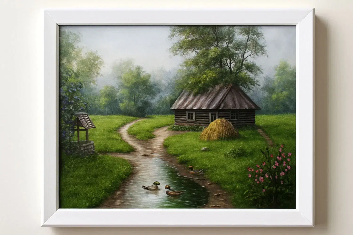 تابلو نقاشی طبیعت|تابلو، نقاشی، عکس|لنگرود, |دیوار