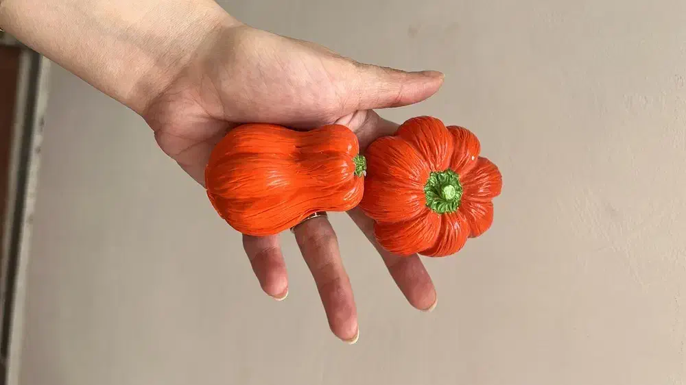 شمعهای کدو انار مخصوص شب یلدا|صنایع دستی و سایر لوازم تزئینی|اردبیل, |دیوار