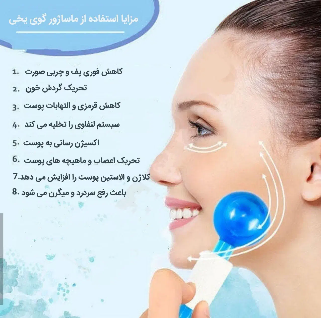 گوی یخی|آرایشی، بهداشتی، درمانی|قم, ناصردیوان|دیوار