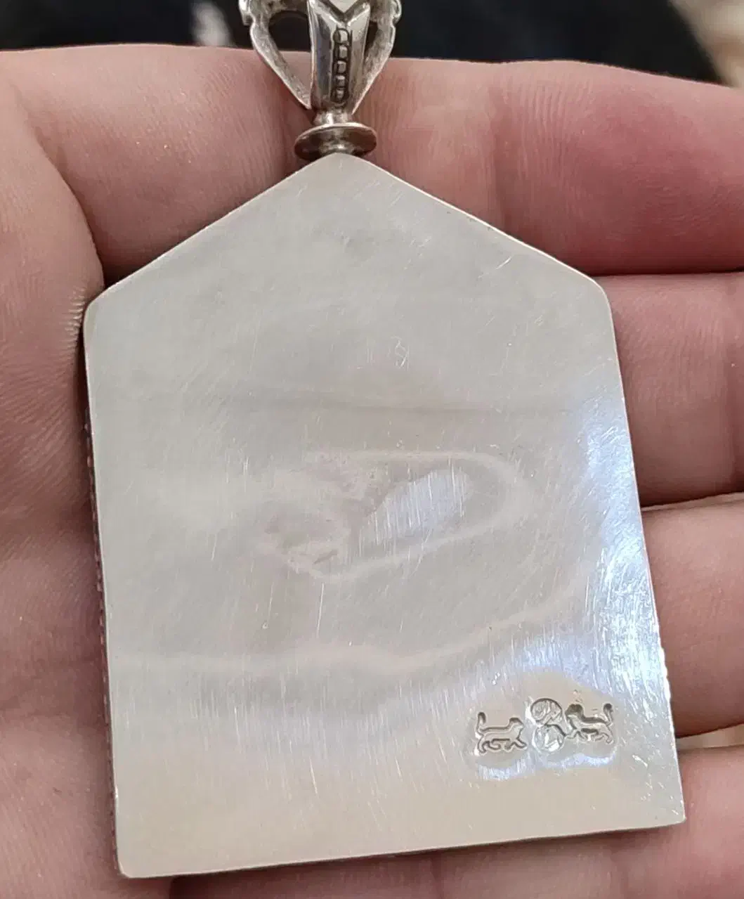 گردنی نقره  یااباعبدالله الحسین  دستساز استاد اسدی|بدلیجات|تهران, نیروی هوایی (پیروزی)|دیوار