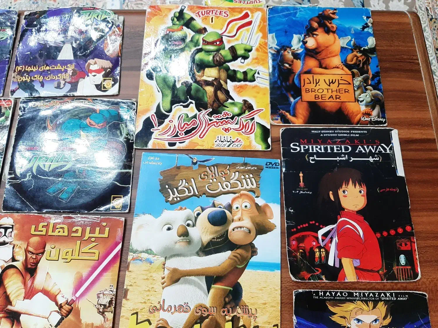 کارتون دی وی دی|پخش‌کننده DVD و ویدیو|اهواز, زندوکیلی|دیوار