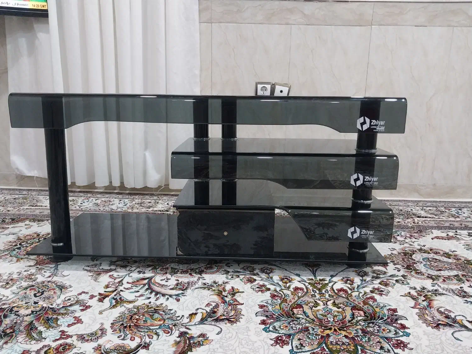 دکور تلویزیون شیشه ای|میز تلویزیون|بانه, |دیوار