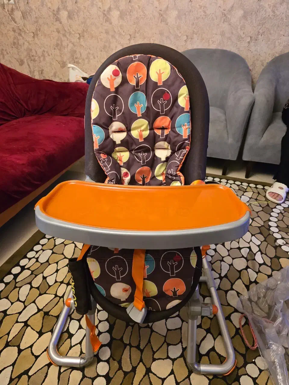 صندلی غذا تمیز و سالم|تخت و صندلی بچه|ساری, |دیوار