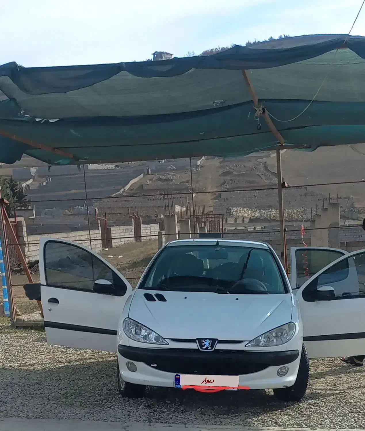 ۲۰۶ تیپ ۵مدل ۹۵|خودرو سواری و وانت|کلاردشت, |دیوار