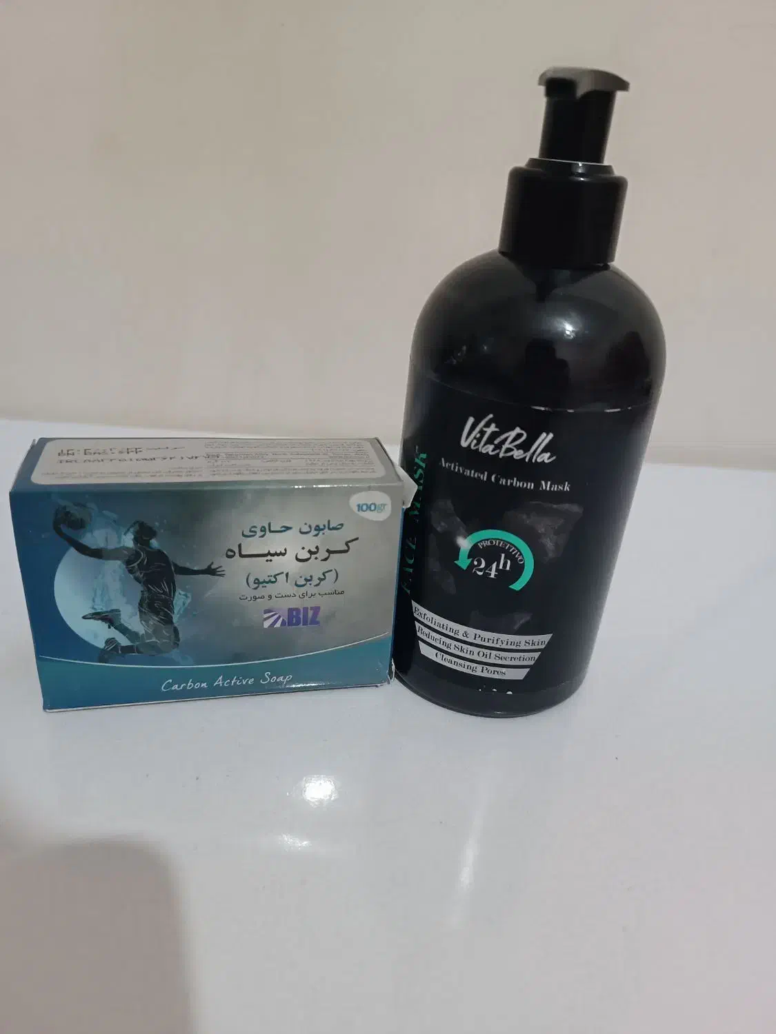 ماسک وصابون کربن ضدجوش|آرایشی، بهداشتی، درمانی|ایرانشهر, |دیوار