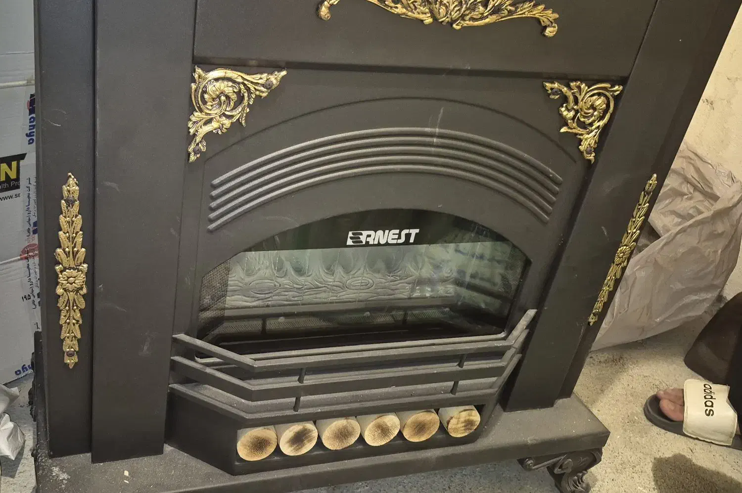 بخاری ارنست|بخاری، هیتر، شومینه|فردیس, فردیس|دیوار