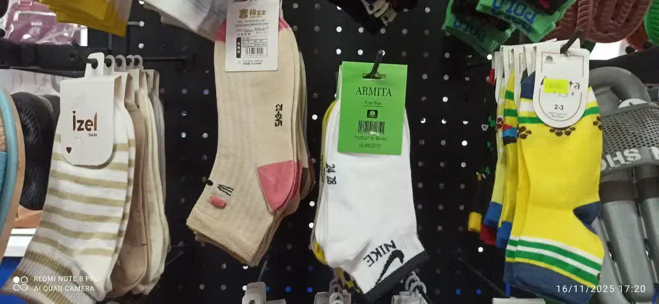 جوراب رنگی دخترونه|کیف، کفش، کمربند|بیرجند, |دیوار