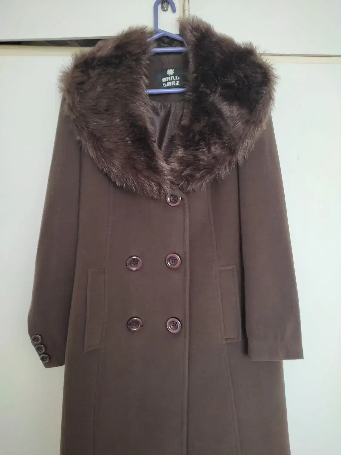 پالتو کشمیر قهوه ای ترک|لباس|تهران, بهار|دیوار