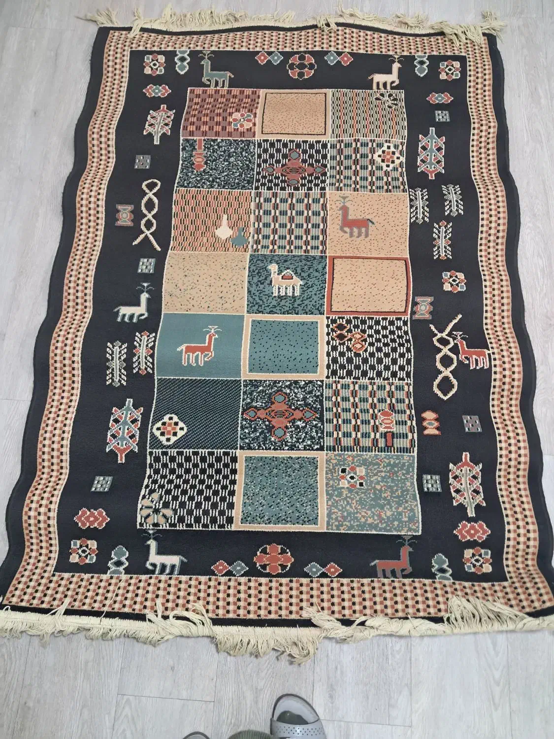 گلیم|گلیم، جاجیم، گبه|قائمشهر, |دیوار