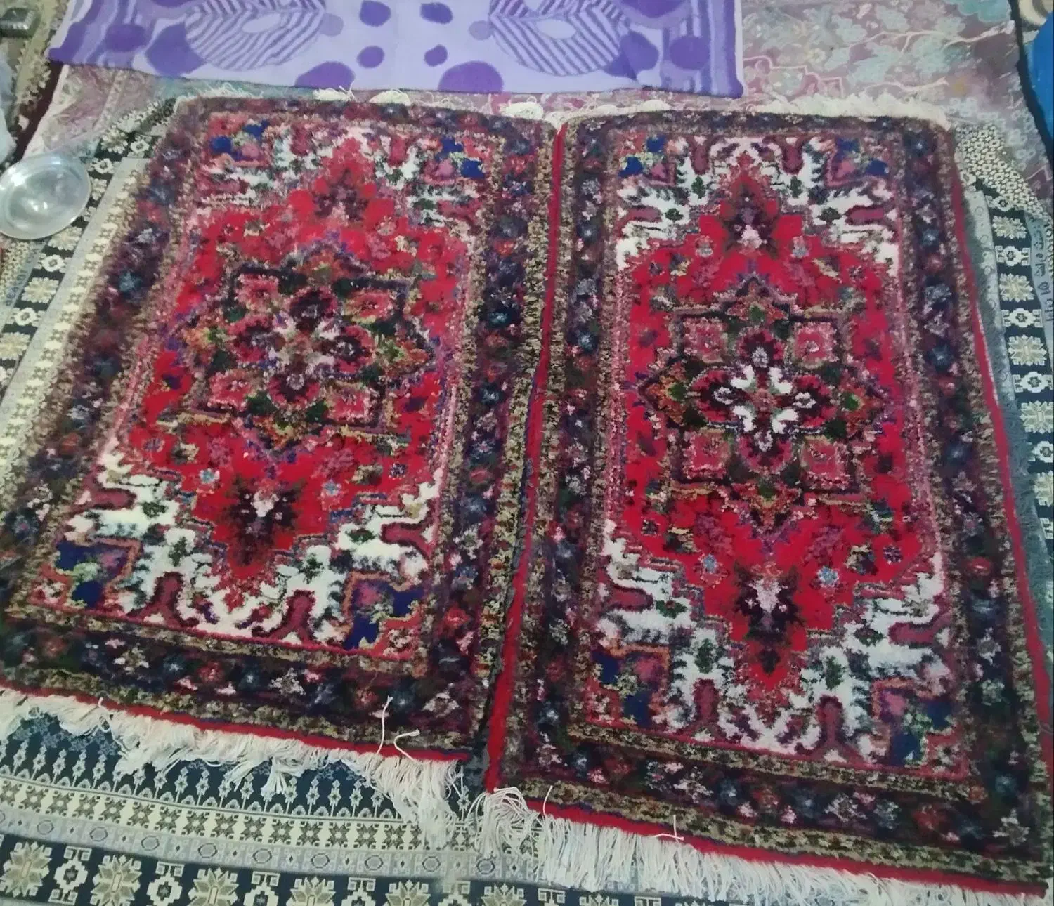 فرش هریس تاجر|گلیم، جاجیم، گبه|مشگین شهر, |دیوار