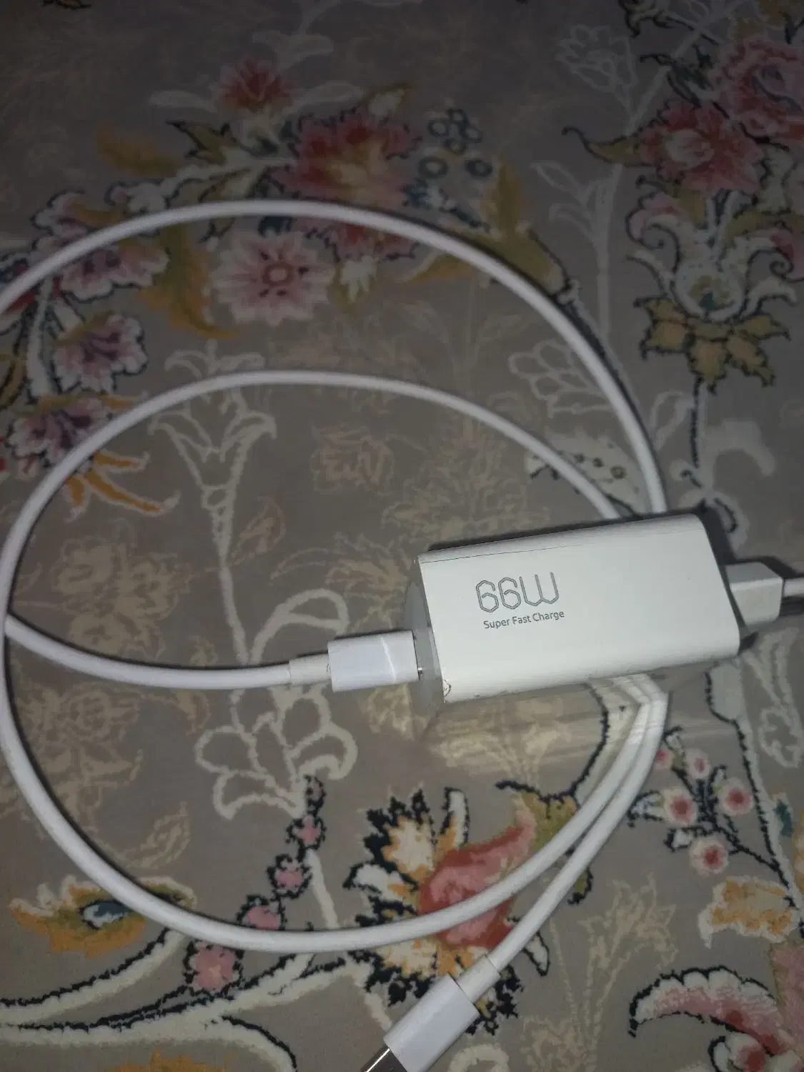 ‌کله شارژw۶۶ با کابل|لوازم جانبی موبایل و تبلت|کرمانشاه, |دیوار