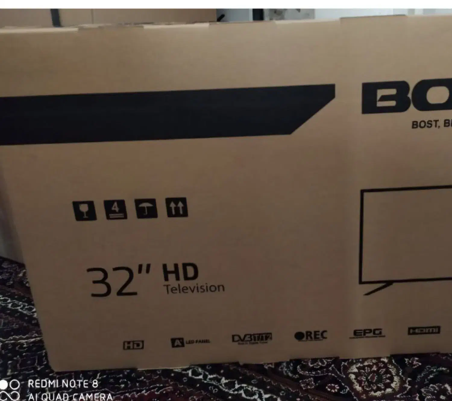 تلویزیون مدل بوست 32 اینچ|تلویزیون و پروژکتور|ایلام, |دیوار