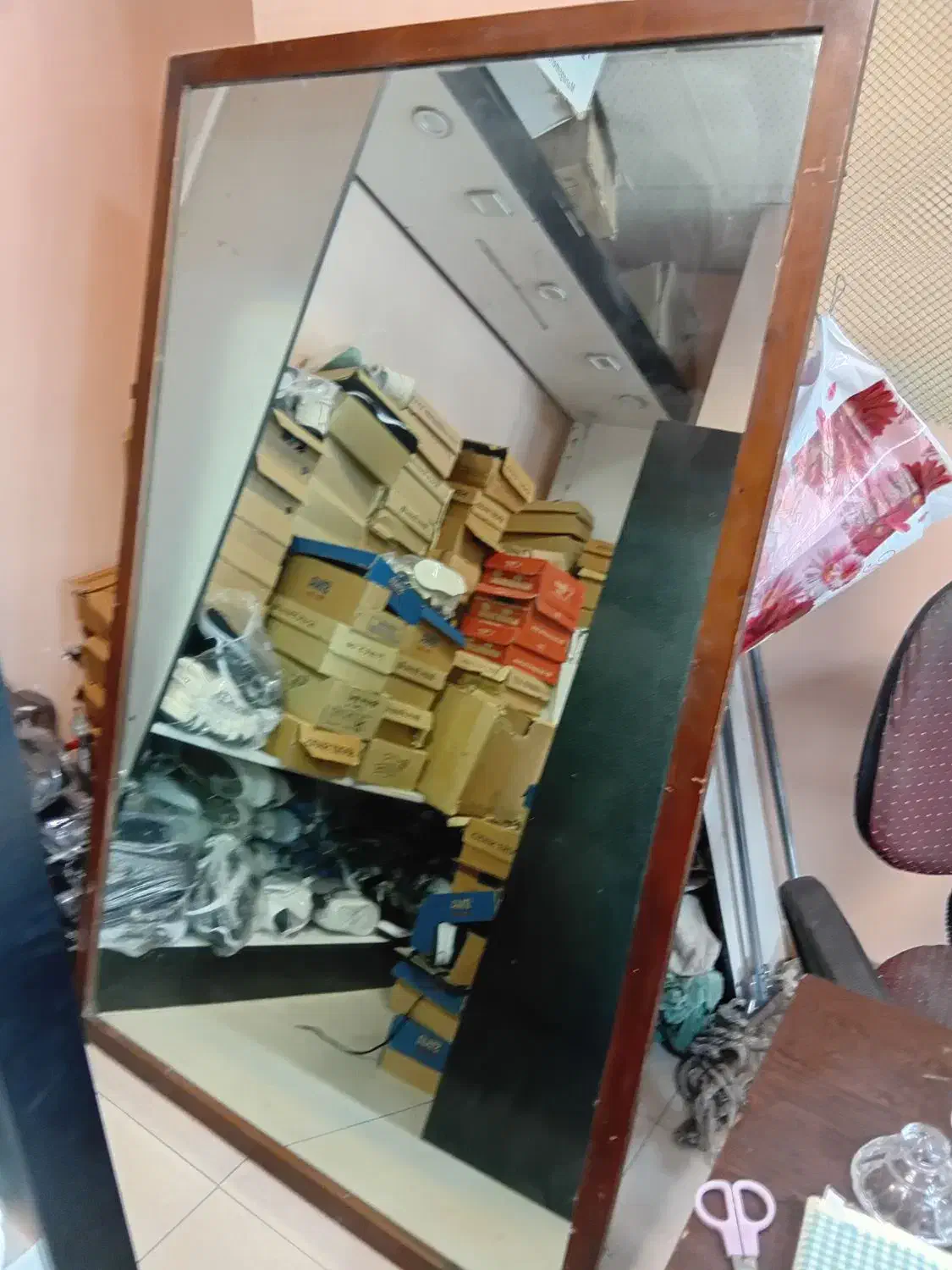 آینه قدی بزرگ متری 700مناسب میوه فروشی وآرایشگاه|آینه|گرگان, |دیوار