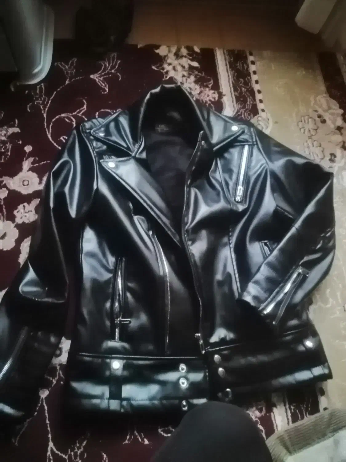 کاپشن چرم شیک|لباس|شاندیز, |دیوار