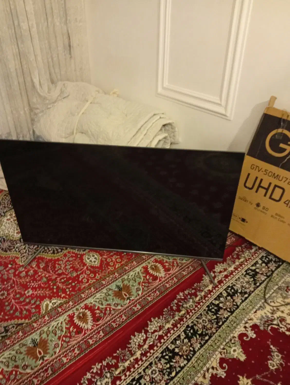 تلویزیون جی پلاس50اینچ|تلویزیون و پروژکتور|سلماس, |دیوار