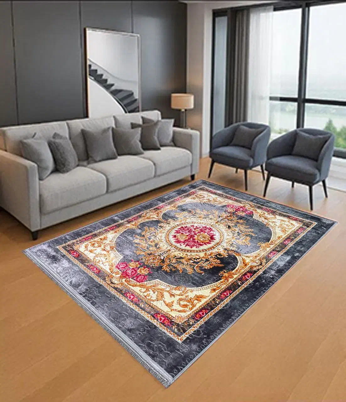 پتو فرش ۶متری جدید مارک معروف ودرجه یک ترولاو|فرش|نورآباد, |دیوار