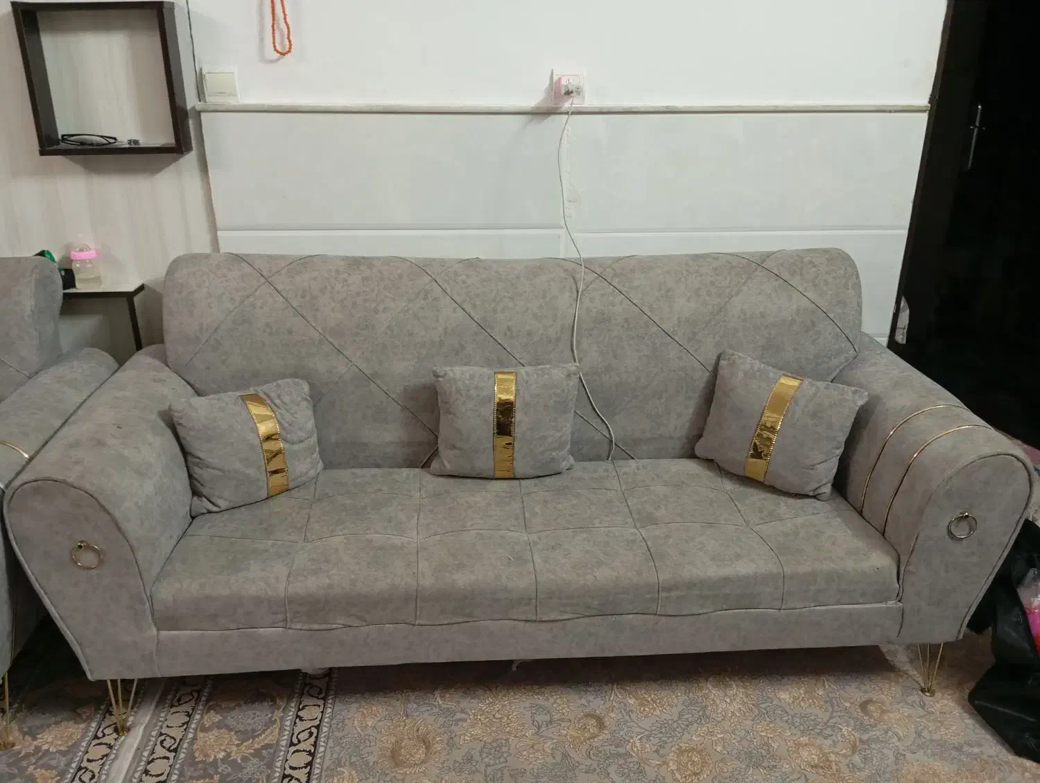 مبل راحتی ۷ نفره|مبلمان خانگی و میز عسلی|قم, ولیعصر|دیوار