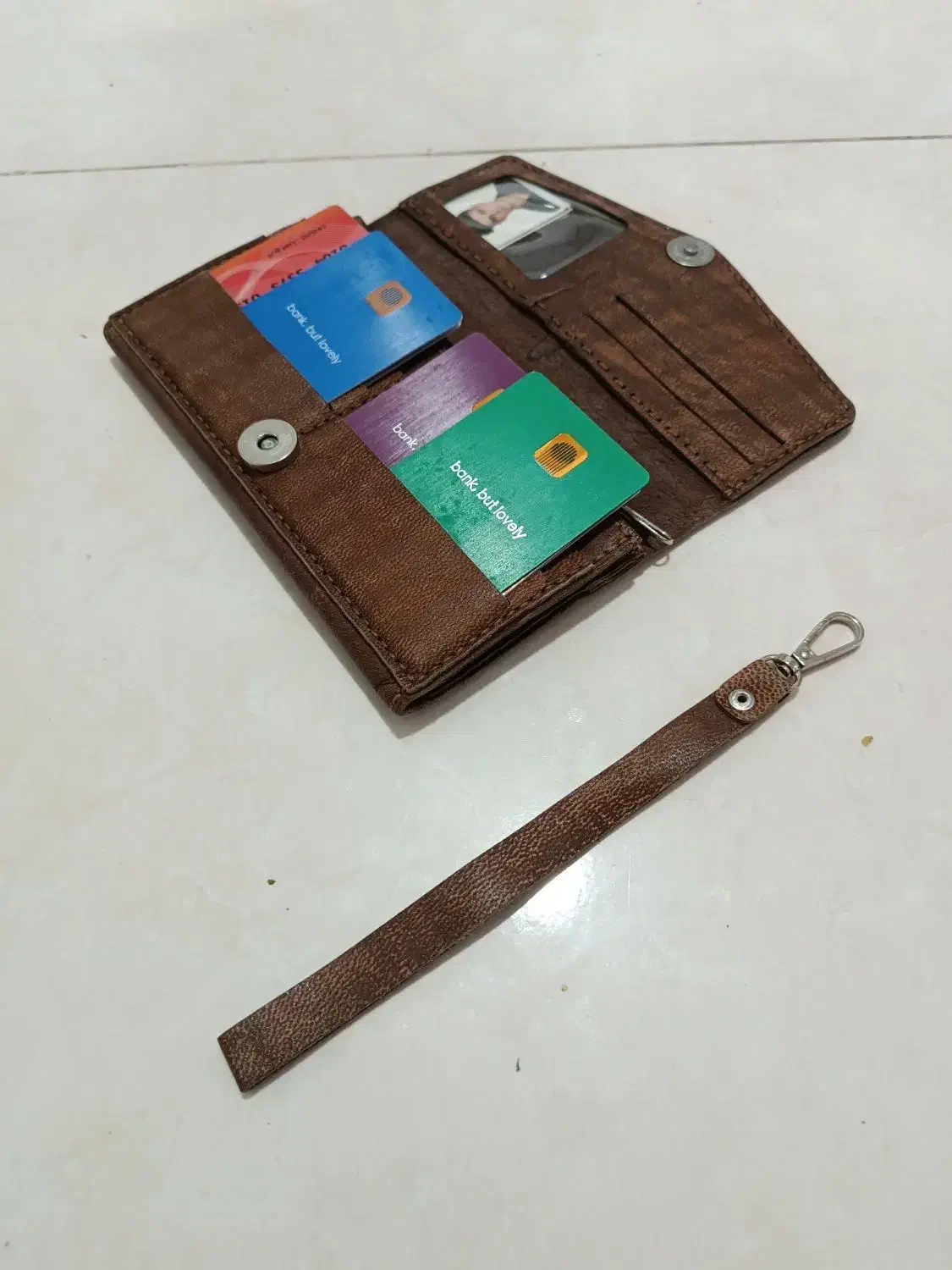 کیف پول پاسپورتی چرم طبیعی بزی|کیف، کفش، کمربند|مشهد, احمدآباد|دیوار