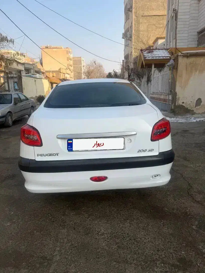 ۲۰۶sdمدل ۹۰تیپ ۲|خودرو سواری و وانت|ارومیه, |دیوار