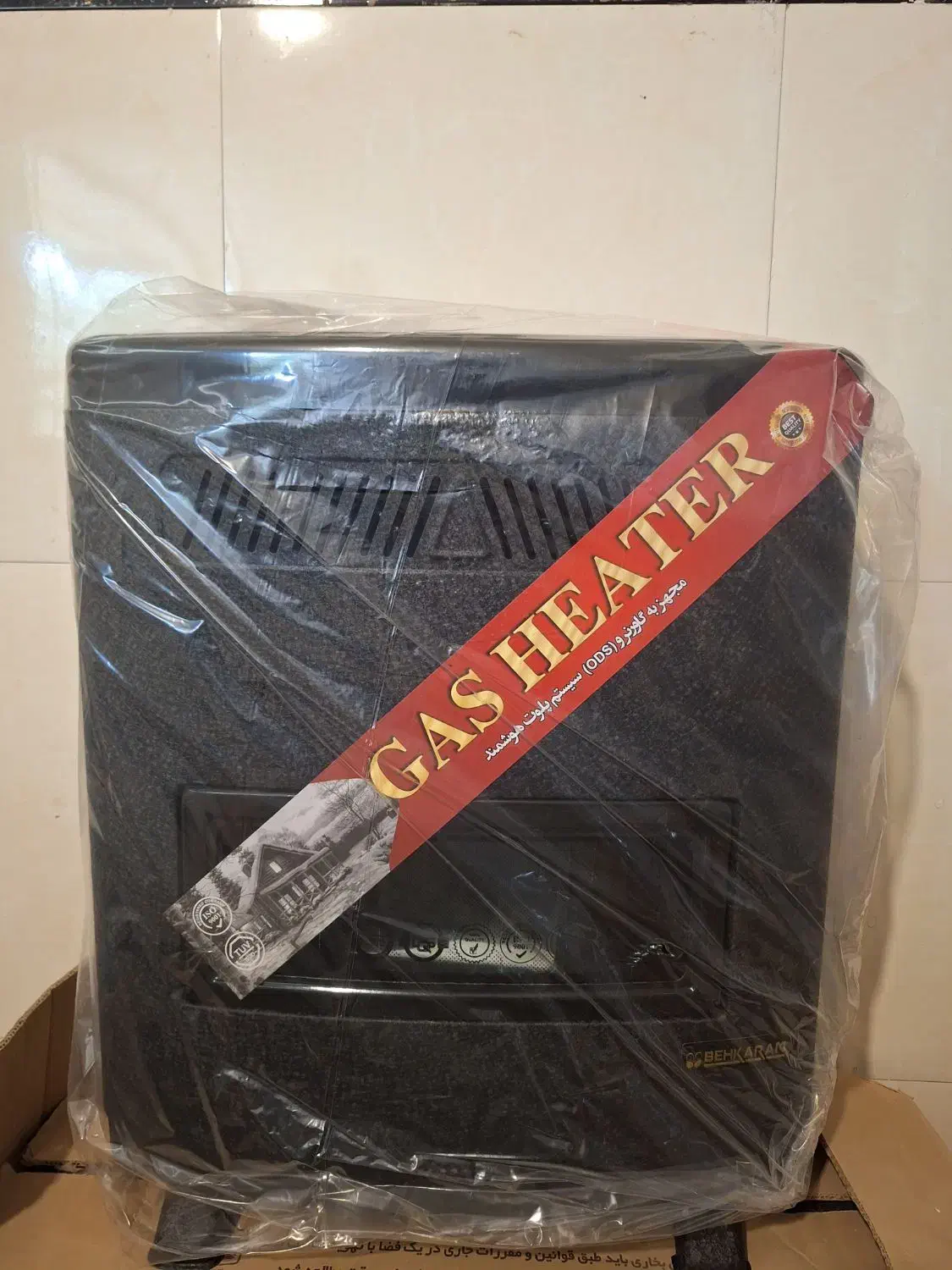 بخاری گازی بهکاران مدل مرجان 8000|بخاری، هیتر، شومینه|میانه, |دیوار